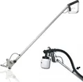 Best Direct Total Painter Extension Pole, Farbsprüher Teleskopstange, Farbspritzpistole Verlängerung, Silber