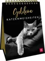 Goldene Katzenweisheiten: Edles Geschenk für Katzenliebhaber mit ästhetisch