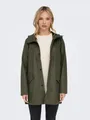 ONLY Kurzmantel ONLELISA RAINCOAT OTW NOOS beschichtete Qualität