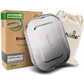 Premium Edelstahl Brotdose I 1400ml I Inkl Austauschdichtung und 2x Trennwand...
