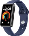 Für Huawei Watch Band 10 / 10 NFC Solid Color Silikon Armband D- Blau