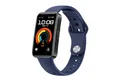 Wigento Smartwatch-Armband Für Huawei Watch Band 10 / 10 NFC Solid Color Silikon Armband D- Blau, Silikonarmband mit stilvoller Metallschließe