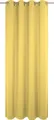 Adam Vorhang "Uni Collection light" Gr. 4, gelb (hellgelb), 245cm, Ösen, 145cm