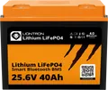 LIO 2440LX - Lithium-Akku, LiFePO4, 25,6 V, 40 Ah, BT BMS