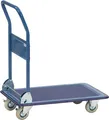 Fetra Plattformwagen Ladeflächen L740xB480mm STA brillantblau Trgf.150kg 3100
