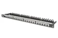 DIGITUS Patchpanel - Modular - Für Keystone-Module - 19-Zoll - 24-Port - Geschir