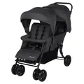 Bebeconfort Geschwisterkinderwagen "Teamy" in Anthrazit