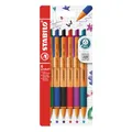 STABILO - Druck-Kugelschreiber - pointball - 6er Pack