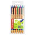 STABILO Pointball Kugelschreiber 6er Pack Rot Blau Schwarz Grün Türkis Flieder