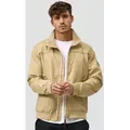 Indicode Sommerjacke Herren Ivano Übergangsjacke Herrenjacke mit Kragen & Reißverschluss gelb XXL (46)