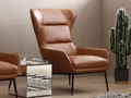 Vente-unique Sessel aus camelfarbenem Büffelleder - DINNIA 2512239