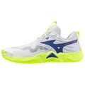 Mizuno Herren SHOE WAVE MOMENTUM Laufschuh Sport Sneaker weiß 40,5 EU