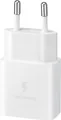 Samsung Universal-Netzteil/Ladegerät Schnellladeadapter USB Type-C (15W).