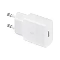 Samsung 15 Watt USB Type-C Schnellladeadapter, Ladegerät, Weiß