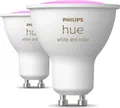Philips Hue White and color ambiance Intelligenter Spot GU10 (2 Stk.)