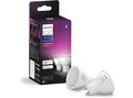 PHILIPS Hue White & Col. Amb. GU10 2x400lm Doppelpack 2200 - 6500