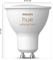 Philips Hue White & Color Ambiance GU10 LED Spot 2er Pack (400 lm), dimmbare LED