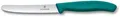 Victorinox Swiss Classic Tafelmesser, wellenschliff, kale green