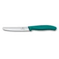 Victorinox Allzweckmesser mit Wellenschliff Swiss Classic - GrĂĽn