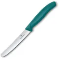 Victorinox Gemüsemesser Swiss Classic 6.7834.C1, 11 cm Edelstahlklinge, Kunststoffgriff