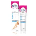 Veet Crema Depilatoria Pelli Sensibili Silk & Fresh Technology, 200ml