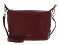 FURLA Vitello Claris Lux Tonie Hobo Bag XS Umhängetasche Tasche Rubino Neu