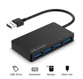 TradeNation Laptop-Dockingstation USB Hub 3.0 Verteiler 4 Port Splitter Datenhub für Laptop PC 4-IN-1, (USB Dock, 1 St., Dockingstation), 5 Gbps