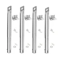 Universal Gasgrill Brenner 31cm bis 45cm Edelstahl Brennerrohre Ersatzteile f...