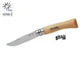 HERBERTZ Taschenmesser Opinel 254080 geöffnet 195 mm lang , rostfrei