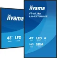 iiyama LH4375UHS-B2AG Signage-Display Digital Signage Flachbildschirm 108 cm (42.5") LCD WLAN 500 cd/m² 4K Ultra HD Schwarz Eingebauter Prozessor Android 11 24/7