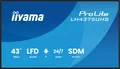 Iiyama LH4375UHS-B2AG LED-Monitor (3840 x 2160, 8 ms Reaktionszeit, IPS Panel)