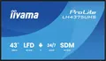 Iiyama LH4375UHS-B2AG Digital Signage Display EEK: G (A - G) 108cm 42.5 Zoll 3840 x 2160 Pixel 24/7