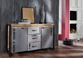 Industrial Factory #132 Sideboard Kommode Anrichte Mehrzweckschrank Massivholz