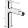 GROHE Bidet-Armatur Lineare 33848001, verchromt, mit Ablaufgarnitur & Zugstange, aus Messing