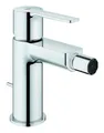 Grohe Bidetarmatur Lineare Einhand-Bidetbatterie mit Zugstangen-Ablaufgarnitur