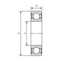 Radnabenlager 6204 2RSH C3 SKF SKF