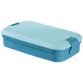 Proviantbox Lunchbox Brotbox Brotdose mit Besteck blau 1,4 l aus Kunststoff