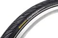 Continental Drahtreifen City Ride II, Black/Black Reflex, One size, 0100708