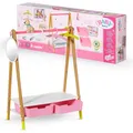 BABY Born Kleiderstange für Puppen mit Spiegel, Schubladen & Kleiderbüge 6.17 kg