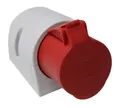 REV CEE Wandsteckdose - Starkstrom Steckdose, 400VAC, 32A, 5-polig, 3Ph + N + PE