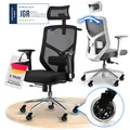 ELITESEATS Bürostuhl Ergonomisch [Kratzerfreie Rollen, Atmungsaktiv] Ergonomischer Schreibtischstuhl | Büro Stuhl 150 kg Belastbar | Computerstuhl
