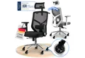 ELITESEATS Bürostuhl Ergonomisch [TESTSIEGER] Kratzerfreie Rollen Atmungsaktiv (Ergonomischer Schreibtischstuhl, Büro Stuhl 150 kg Belastbar), Gaming Stuhl, Computerstuhl, Drehstuhl, Chefsessel, Home Office