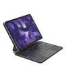 Belkin Pro Bluetooth-Tastatur mit Hülle und magnetischem Ständer, iPad Tastatur, Multi-Gesture-Steuerung, Befestigung des Apple Pencil, QWERTZ, Multimedia-Tasten für iPad M4 Pro 11”