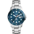 Fossil Quarzuhr SPORT Herrenarmbanduhr blau