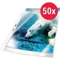 1-40x DURABLE PREMIUM Prospekthülle, DIN A4, PP, glasklar, 0,08 mm
