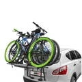 Menabo Fahrradträger 3 Fahrräder für Dacia Dokker 2012-2025 Alu Schwarz Silber
