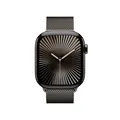 Apple Watch Series 10 LTE 42mm Slate Titangehäuse mit Slate Milanese Loop