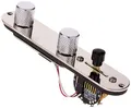 EMG T-System vorverdrahtetes Telecaster-Gitarren-Tonabnehmer-Set mit Kontrollplatte, Schwarz