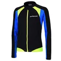 Airtracks FUNKTIONS Fahrradtrikot Langarm PRO-T/RADTRIKOT/Trikot/Jersey/Full Zip/ATMUNKSAKTIV - schwarz-neon - L