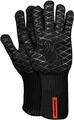 Feuermeister Premium BBQ Grillhandschuhe aus Aramid/Nomex-Faser, schwarz, Gr. 8